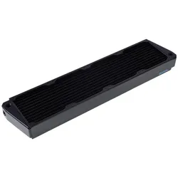 Alphacool NexXxoS XT45 Full Copper X-Flow Heizkörper (120 mm), Wasserkühlung Radiator, Schwarz