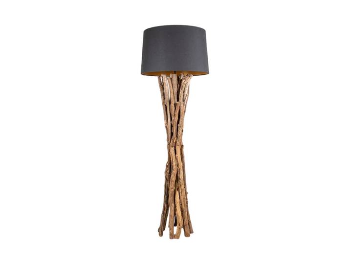 Design Stehlampe „Harmony Nature“ aus Teakholz Invicta Interiors