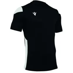 Macron, Herren, Sportshirt, Polis (M), Weiss, Schwarz
