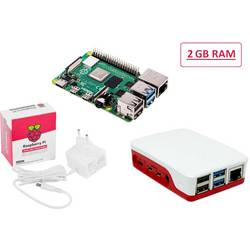 Raspberry Pi® Essentials Kit Raspberry Pi® 4 B 3 GB 4 x 1.5 GHz inkl. Netzteil, inkl. Gehäuse