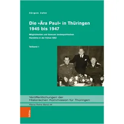 Der Thüringer Landes- und Ministerpräsident Rudolf Paul 1945 bis 1947, Fachbücher von Jürgen John