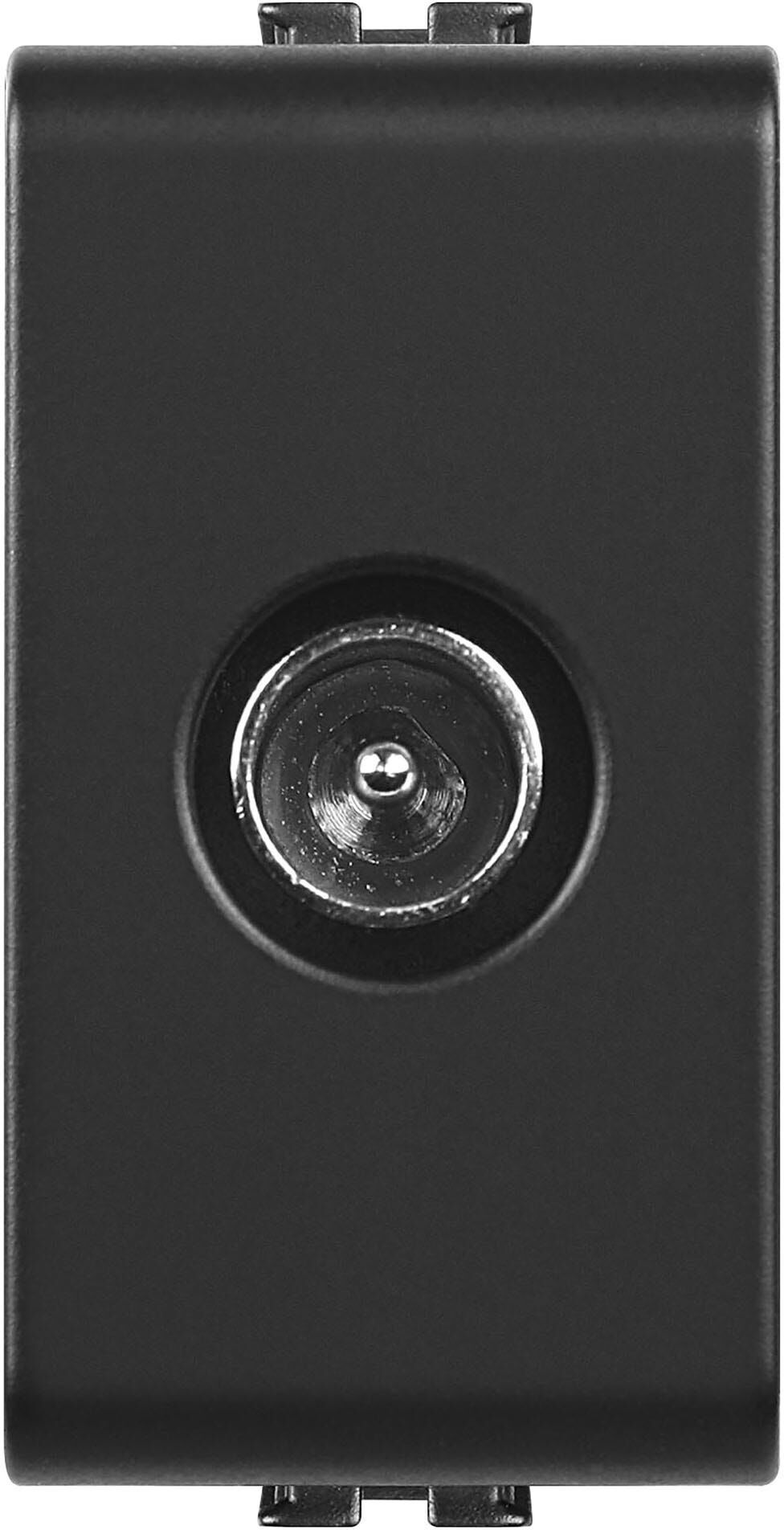 Tecnomat PRESA TV KALOS NERA PASSANTE/DIRETTA CONNETTORE MASCHIO 40-862MHz