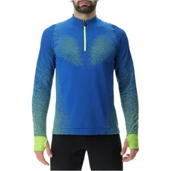 UYN Exceleration Zip Up Laufshirt Herren lapis/lime S