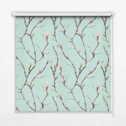 INNENROLLO - Fensterrollo - Rollo - 150x180 cm - Zweige