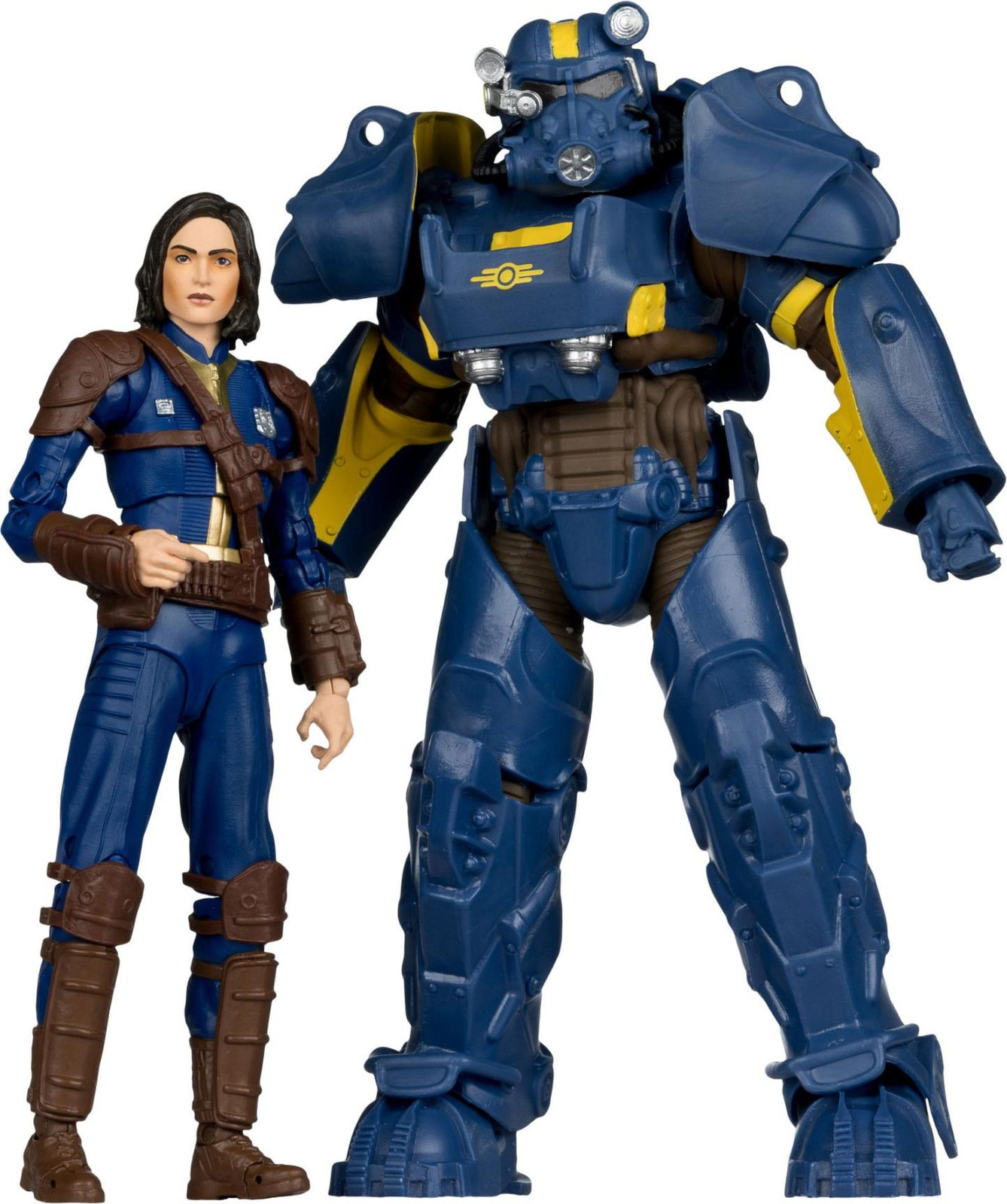 McFarlane Toys Fallout 4 Figuurset met T-60 Vault Tec & Sole Survivor, 2 stuks, 18 cm