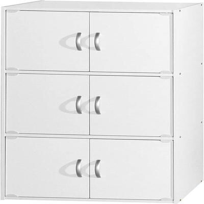 No 3-Shelf Bookcase Cabinet