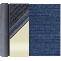 Schmutzfangläufer ATLAS - Blau - 2,00m x 9,00m