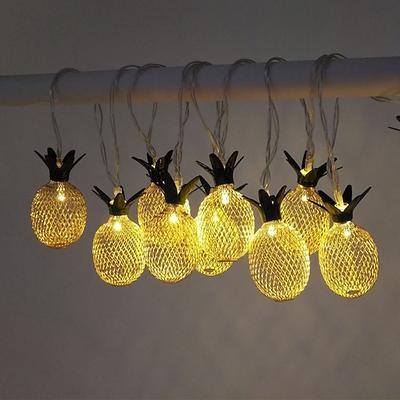Elegante Hochzeitsfeier Empfang Party 3M 20LEDs Ananas LED Lichterkette Kreative USB Steckdose Feenlichter Hochzeitsgarten Feier Familienfeier Raum Valentinstagsdekoration Anhänger