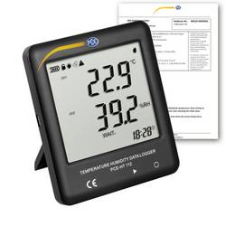 PCE Instruments PCE-HT 112-ICA PCE-HT 112-ICA Luftfeuchte-Datenlogger, Temperatur-Datenlogger kalibriert (ISO) Messgröße Luftfeuchtigkeit -30 bis 65 °C
