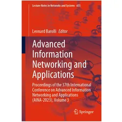 Advanced Information Networking and Applications, Fachbücher von Leonard Barolli
