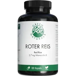 GREEN NATURALS roter Reis Monacolin K vegan Kaps. 180 St