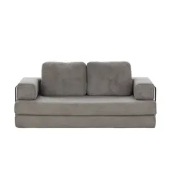 Big Sofa vakuumiert Ladanie ¦ grau ¦ Maße (cm): B: 200 H: 62 T: 100.0
