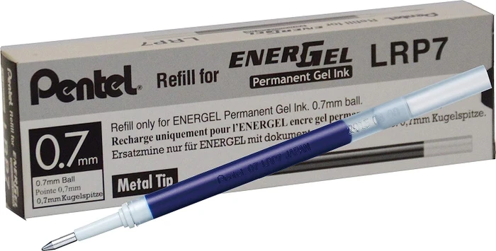 Pentel 12 LRP7 Gelschreiberminen blau