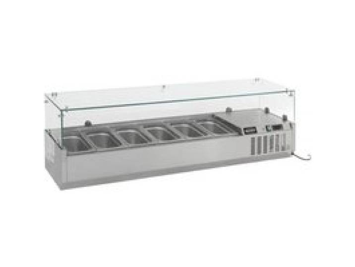 Saladette à Poser Réfrigérée Professionnelle - Combisteel - GN 1/3 - Refroidissement Statique - 395x435x1200 mm