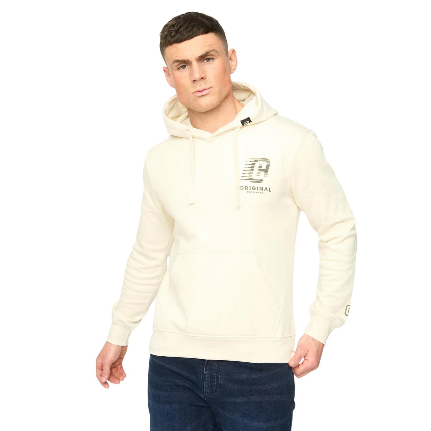 Crosshatch Heren Winchamp Hoodie (Neutraal)