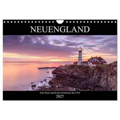 NEUENGLAND - Eine Reise durch den Nordosten der USA (Wandkalender 2027 DIN A4 quer), CALVENDO Monatskalender