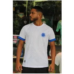 Retromania by Veris, Unisex, Sportshirt, trikot cruzeiro classic dc003 (XL), Weiss, Blau