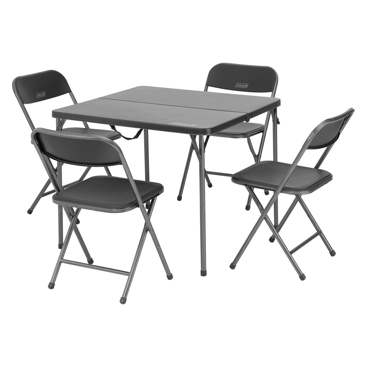 Coleman Camping Table mit Stühlen (Set 4 Personen) - zusammenklappbar - mit Antibakterien -LE -Besch (2199744)