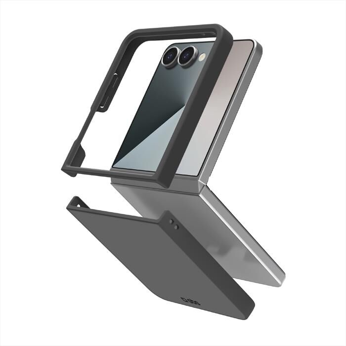SBS Cover In Silicone Per Samsung Z Flip 7-nero