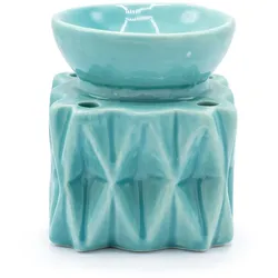 Oil Burner Geometric - Blue