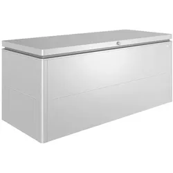 biohort Kissenbox 200 x 88,50 84 cm Aluminium Silber