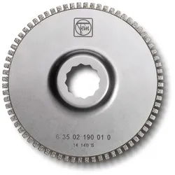 Fein Diamant-Segmentsägeblatt mit offener Verzahnung Ø 105 mm - 63502190010