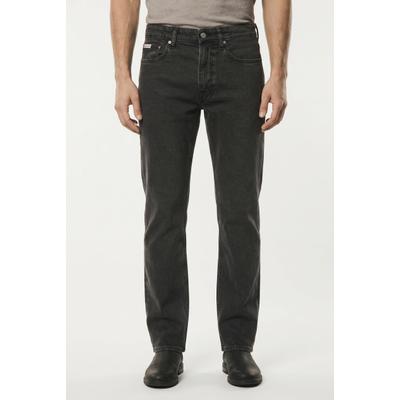 Slim-fit-Jeans CALVIN KLEIN JEANS, Herren, Gr. 33, Länge 32, schwarz (ck essential schwarz), Denim/Jeans, Obermaterial: 98% Baumwolle, 2% Elasthan, slim fit lang, Jeans Slim-fit-Jeans, Slim fit mit Taschen