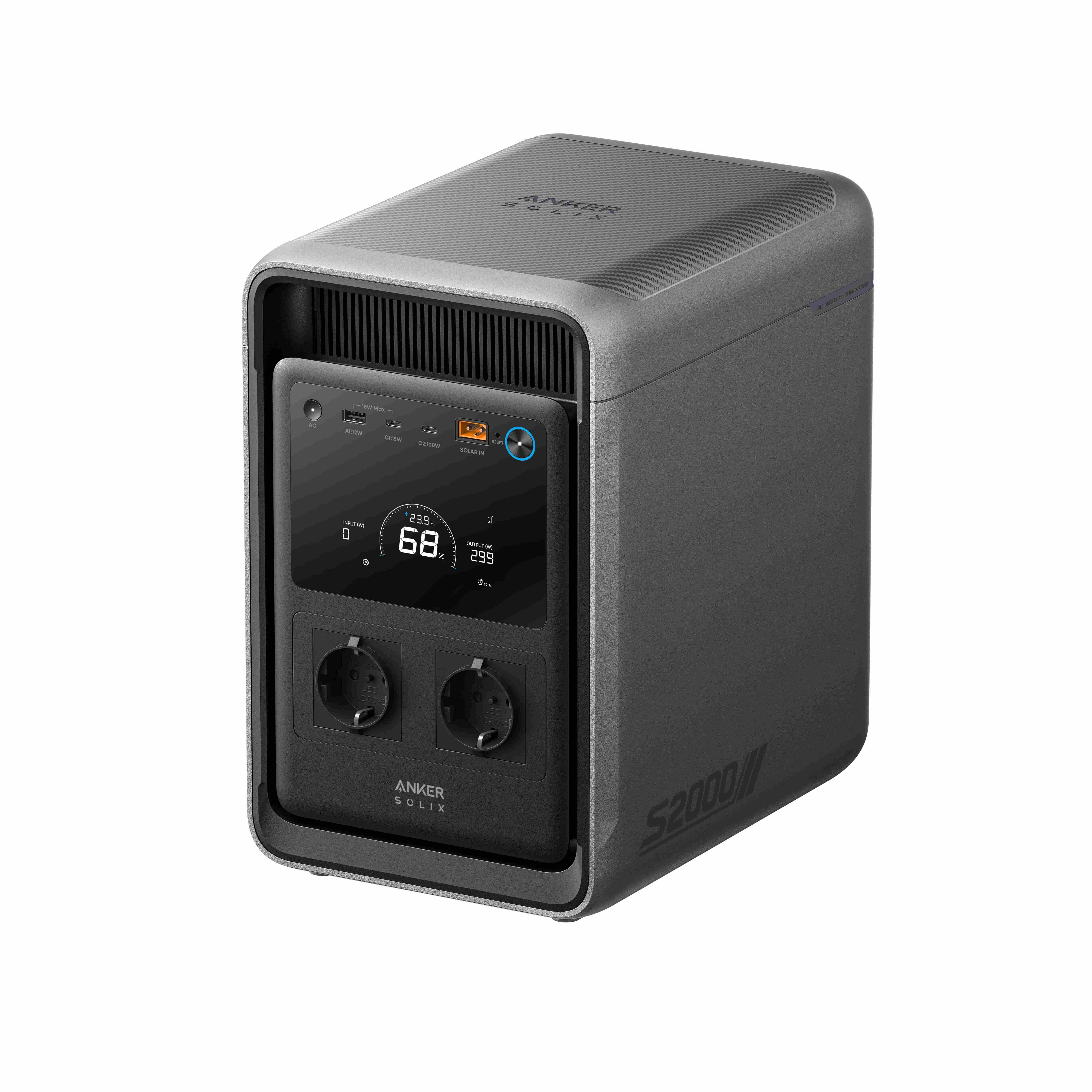 Anker SOLIX S2000 - Tragbare Power Station 2000Wh AS220311