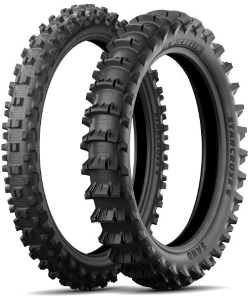 MICHELIN STARCROSS 6 SAND 110/90-19 TT, Pneus moto arrière