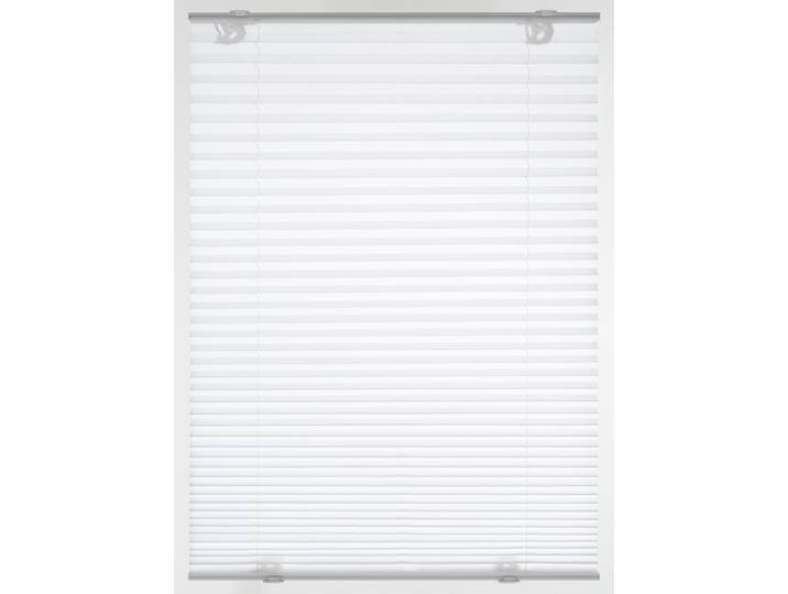 Dachfensterplissee GARDINIA, weiß, B:95cm H:100cm, Obermaterial: 100% Polyester, Plissees, Dachfensterplissee, passend für Velux Dachfenster, in Crush-Optik
