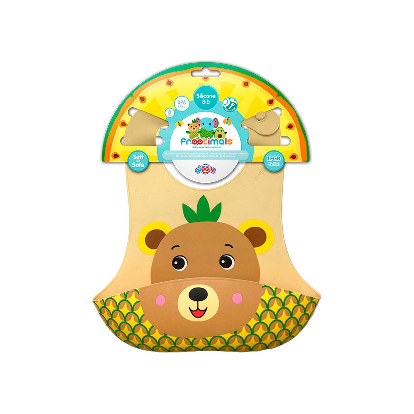 Kids Licensing Baby Silikon Laken Lätzchen Bär