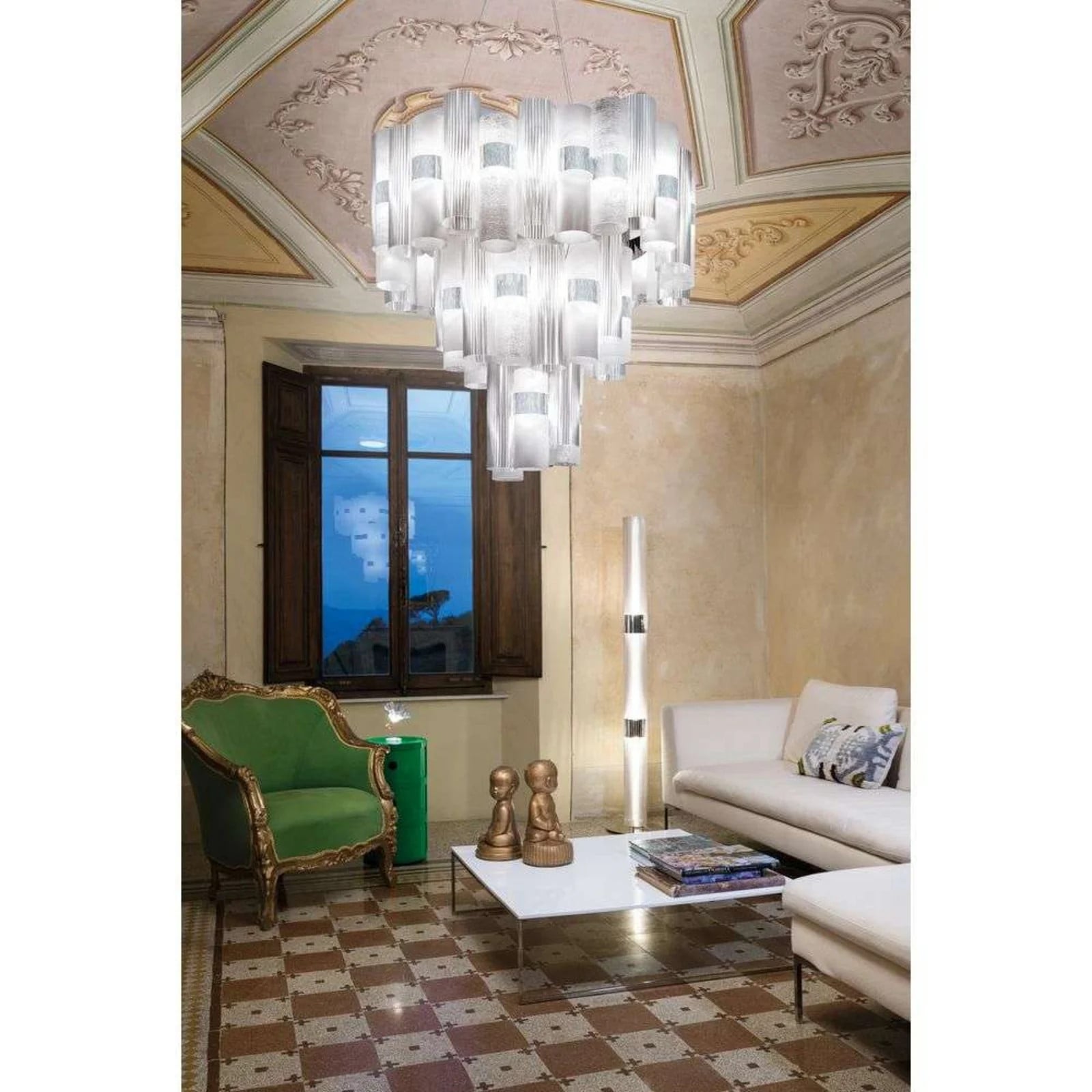 Slamp La Lollo Hanglamp XL White - Kunststof - Led