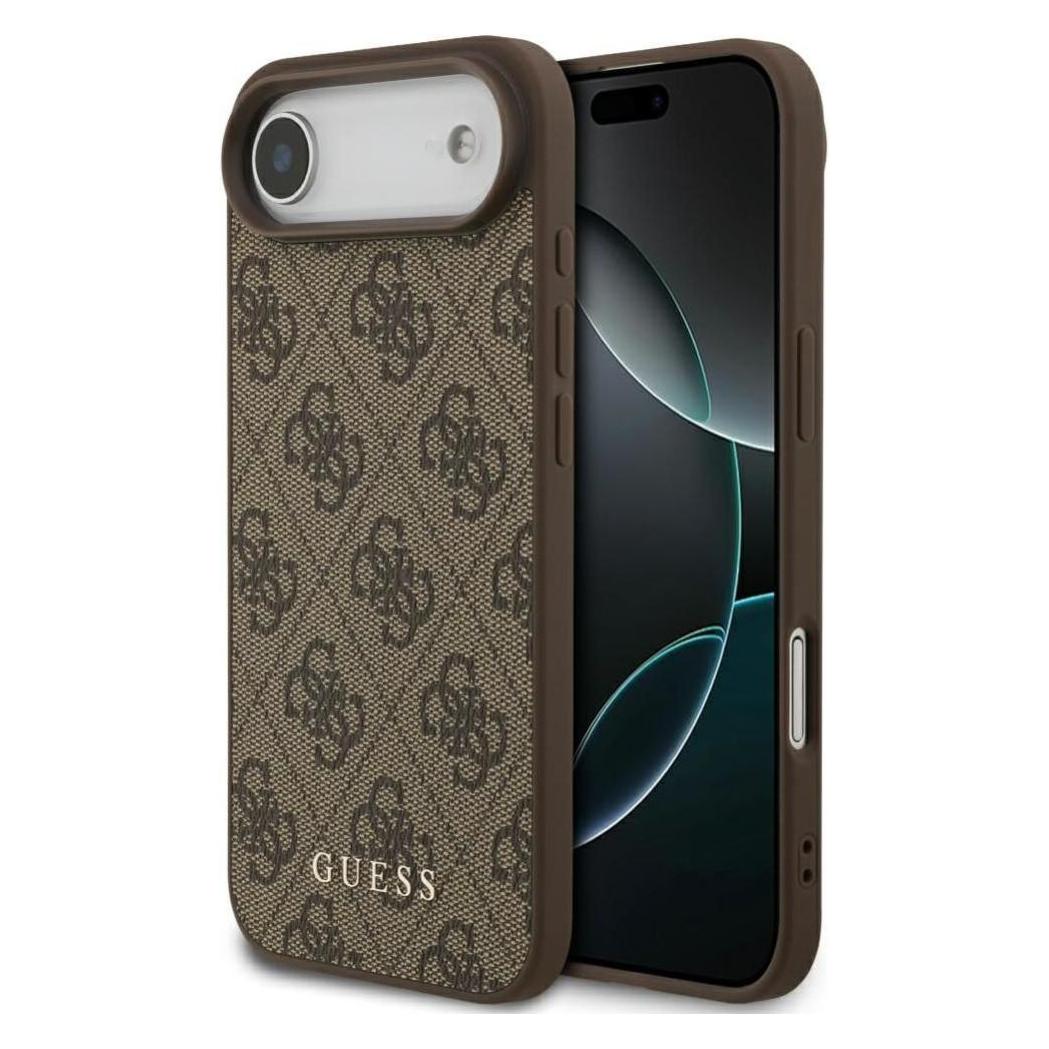 Guess - Hardcase 4G Classic (GUHCP17MG4GFBR) - iPhone 17 Air - Brown (Apple iPhone 17) (GUHCP17MG4GFBR)