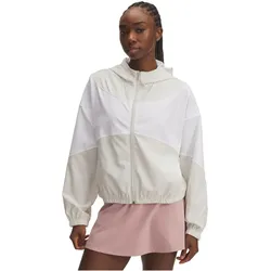 UNDER ARMOUR Rival Woven Trainingsjacke Damen 110 - summit white/white/summit white XS