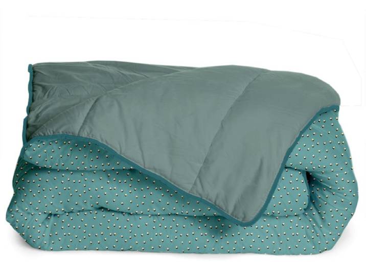 Bleu Calin Couette Imprimée Dana - Chaude 350g/m2 - 220x240cm