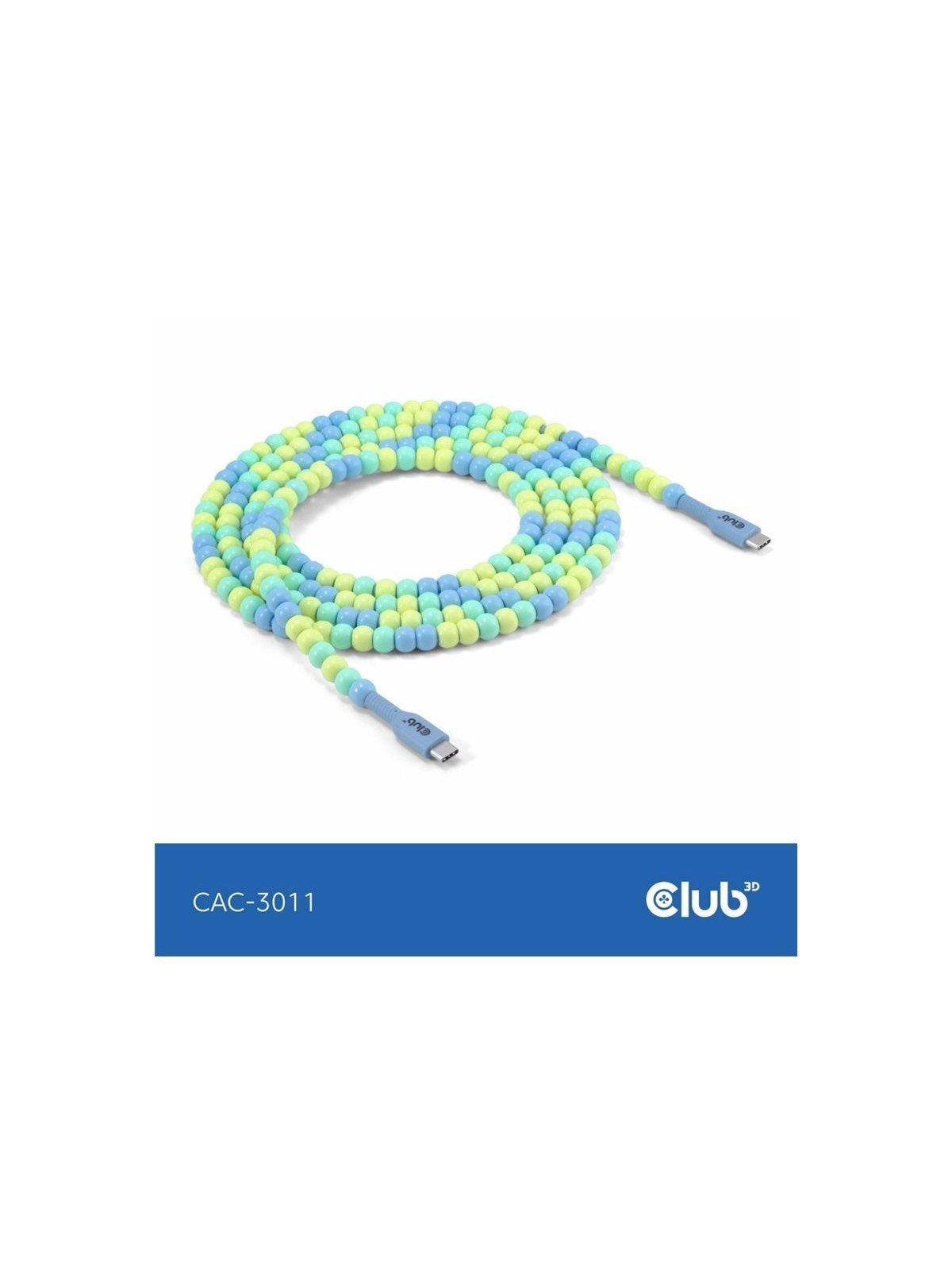 Club 3D - USB-C cable - USB-C to USB-C - 2 m