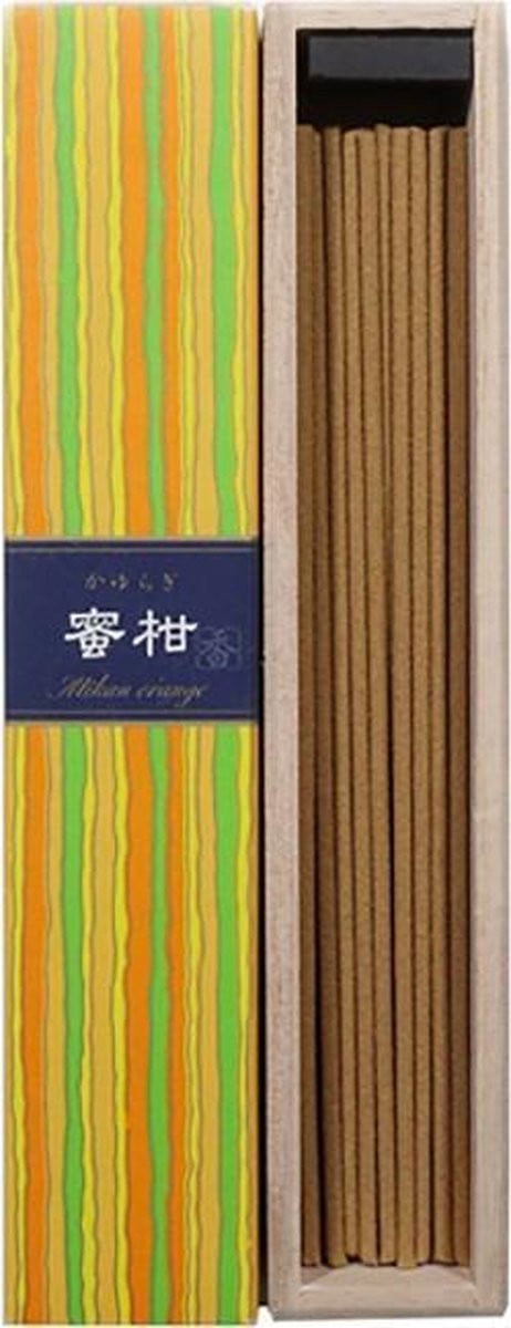 Yogi & Yogini Naturals Kayuragi Wierook Mikan Sinaasappel 40 gram