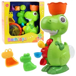 Badespielzeug-Set Dinosaurier mit Schleifer-Zubehör 8-teilig