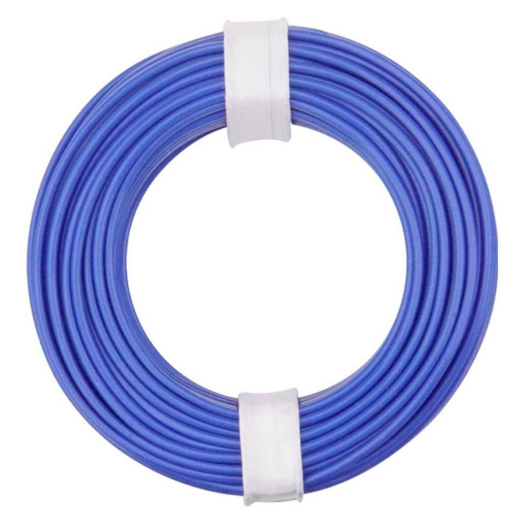 Donau KUPFERSCHALT-LITZE 0,50 / 10m blau (10 m) (175-012)
