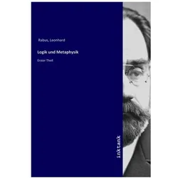 Logik und Metaphysik, Belletristik von Leonhard Rabus