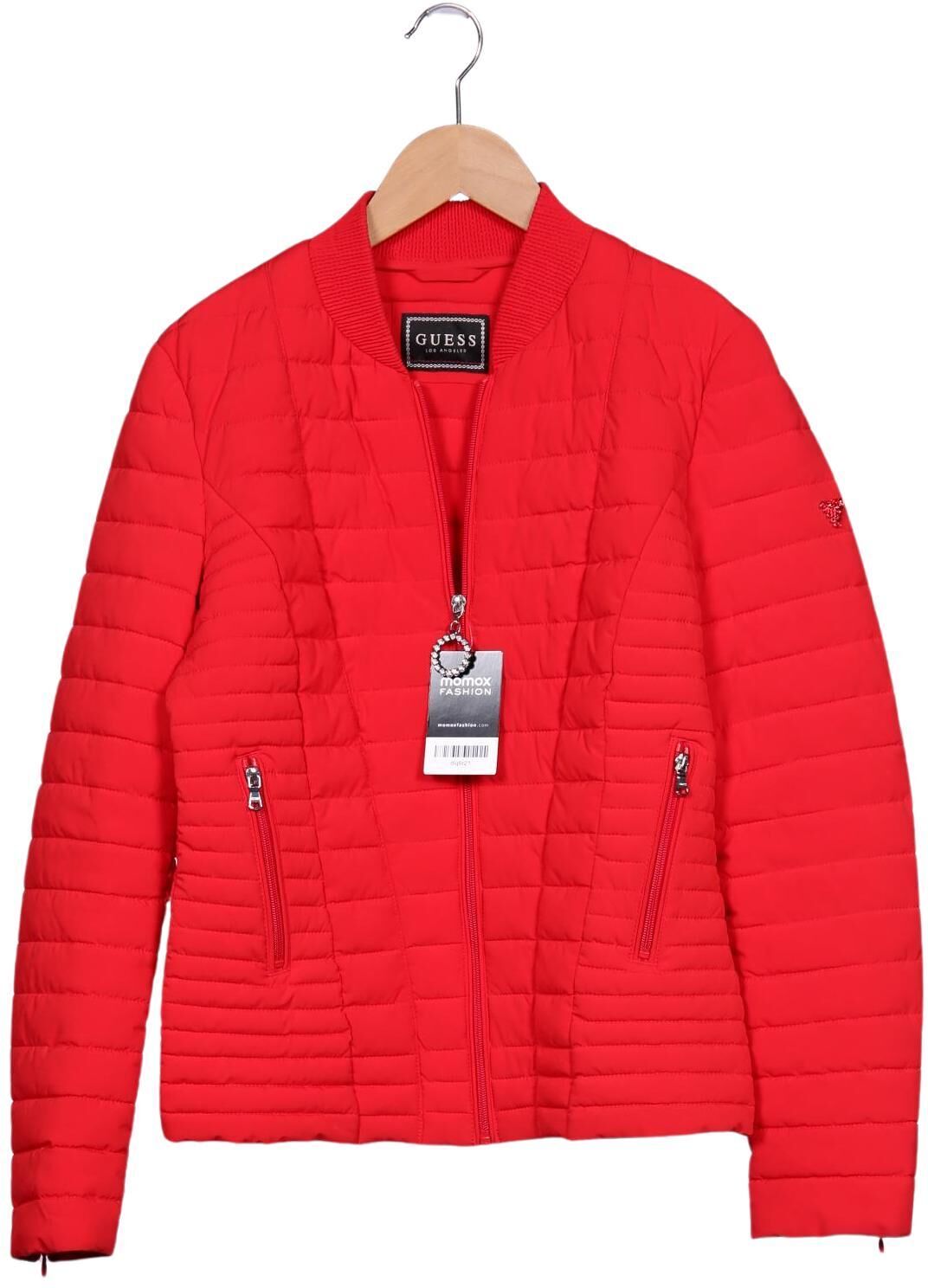 Guess Damen Jacke, Rot, Gr. M, Synthetik / Elasthan - Second Hand