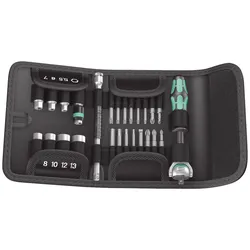 WERA KK ZYKLOP - Steckschlüsselsatz, Multi, 1/4", 26 -teilig, Zyklop