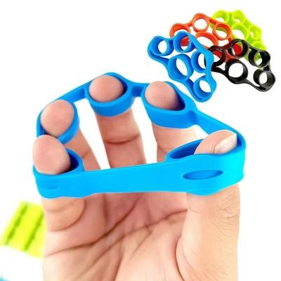 Uplifted Finds Hand Gripper Finger Expander Resistance Bands Set orange