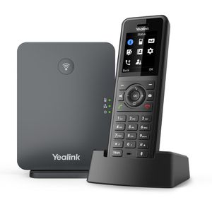 Yealink W77P Telefon, schwarz, schnurlos