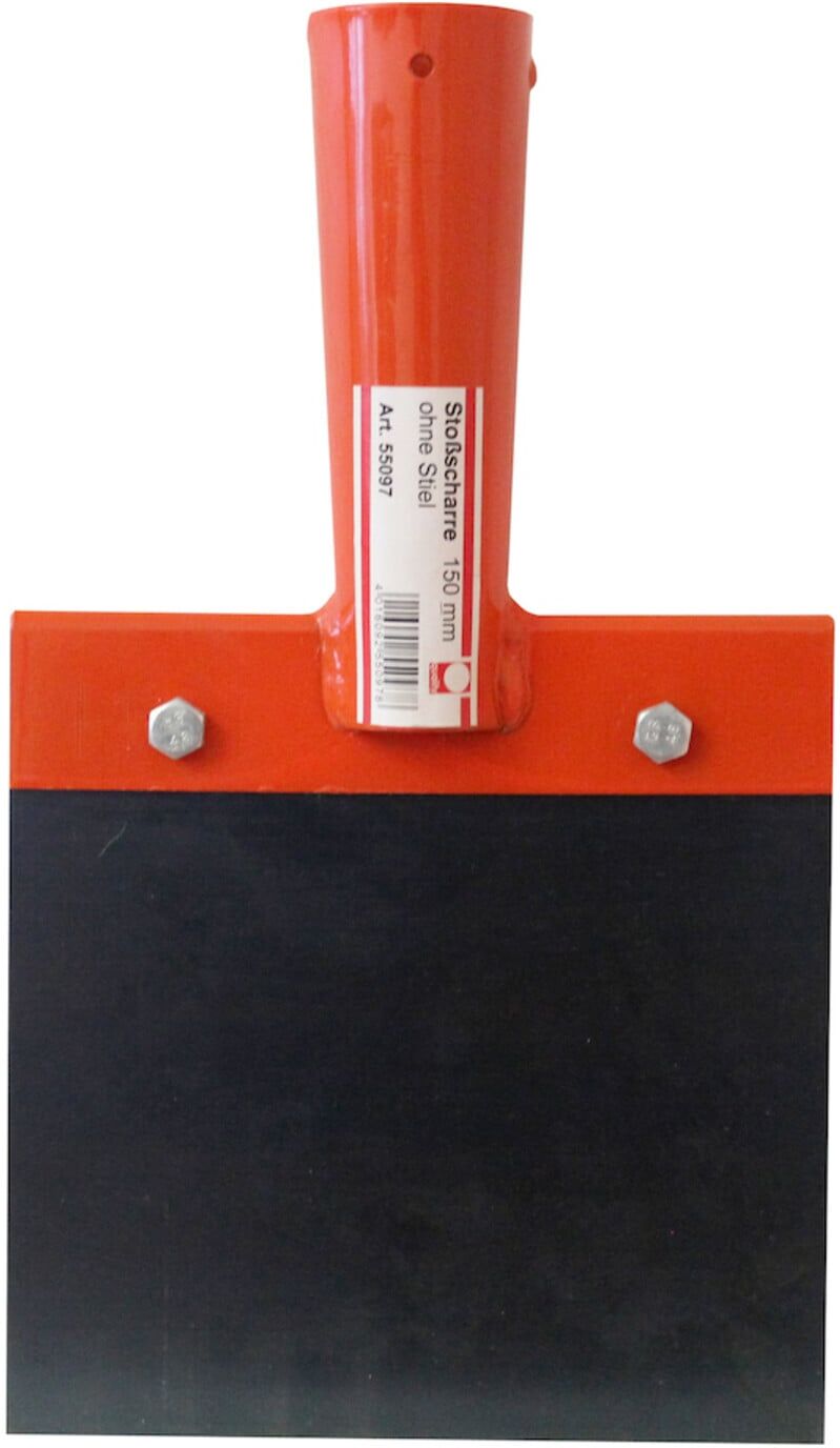 Stoßscharre 150mm ohne Stiel ; E/D/E (55097)