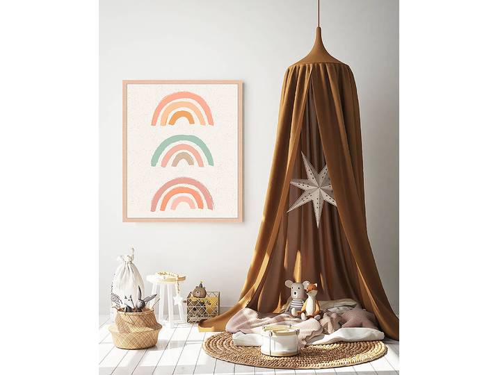 Bild The Rainbows 53 x 63cm Multicolor