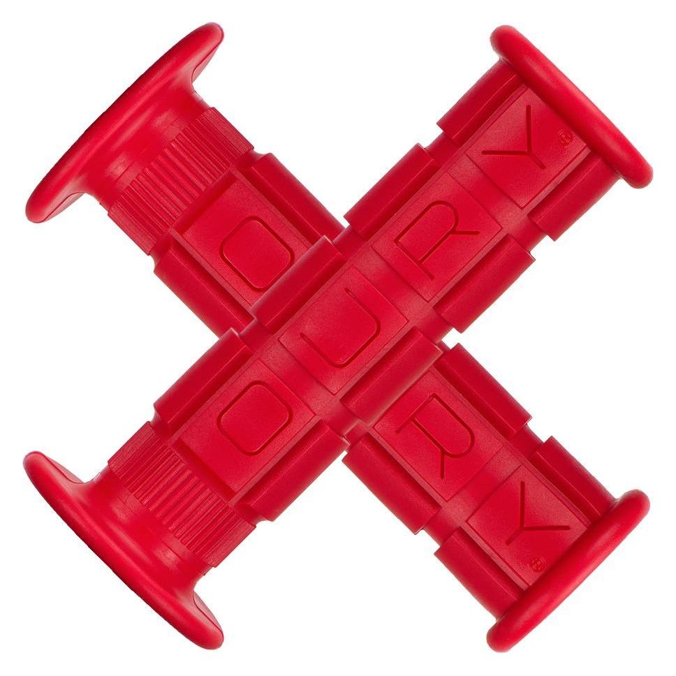Oury Grip Oury Single Compound w/Flange Griff, 127/32mm, red (40086180)