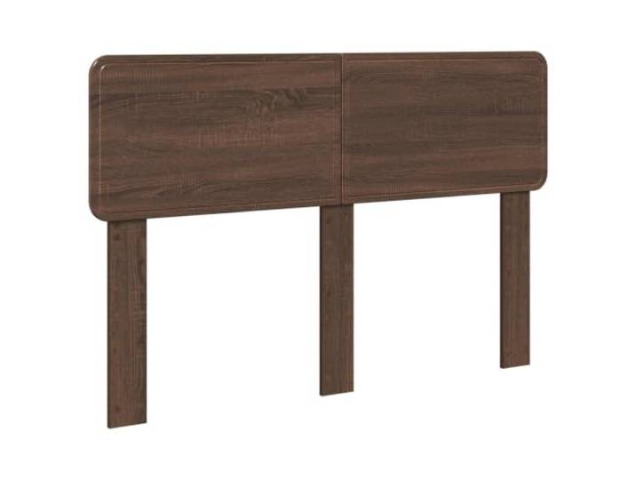 KTHLBRH Kopfteil aus Eichenholz, braun, für Bett Modernes Design, komfortable Unterstützung, einfache Montage, einfache Wartung
