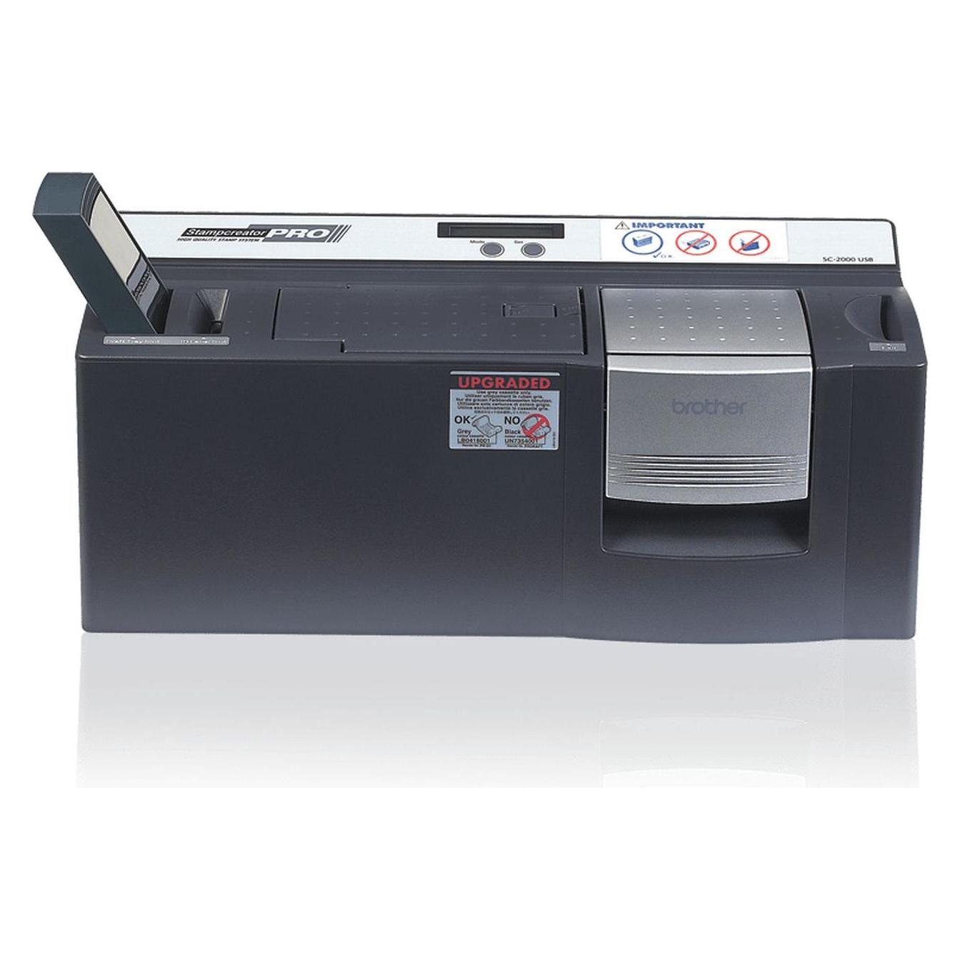 Brother SC-2000USB - Professionelle Stempelerstellung in 600 dpi und vier Farben (SC2000USBG1)