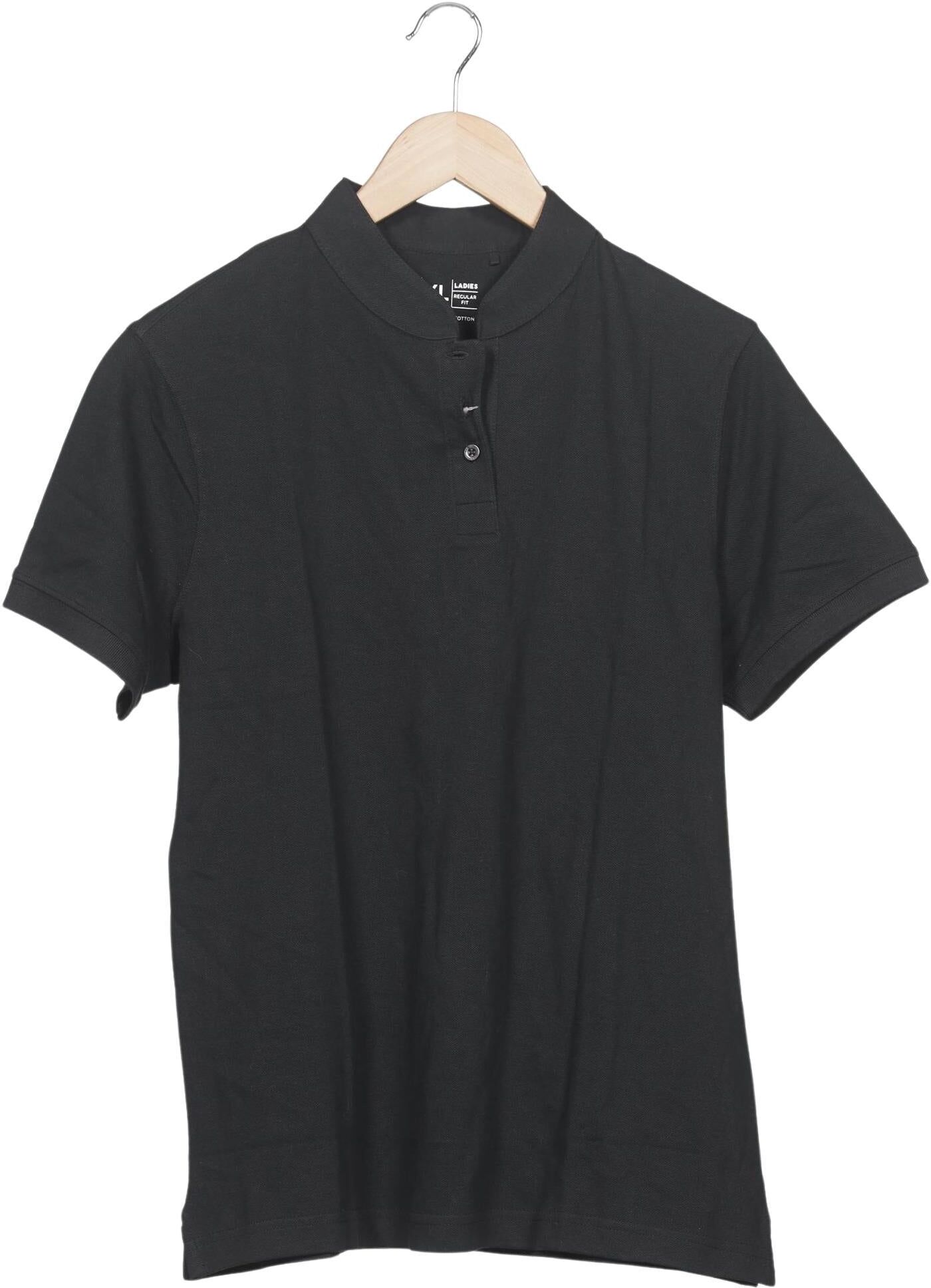 engelbert strauss Damen Poloshirt, Schwarz, Gr. XL, Baumwolle - Second Hand